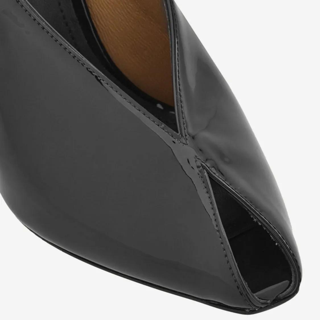 Thumbnail - Salvatore Ferragamo Sandalen - Peep Toe Wedge Sandals - Gr. 9_5 - in Schwarz - für Damen