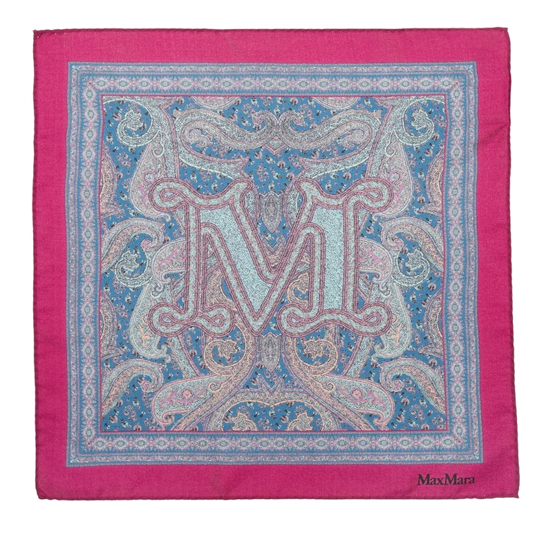 Max Mara Halstuch Carre31Bis Turquoise