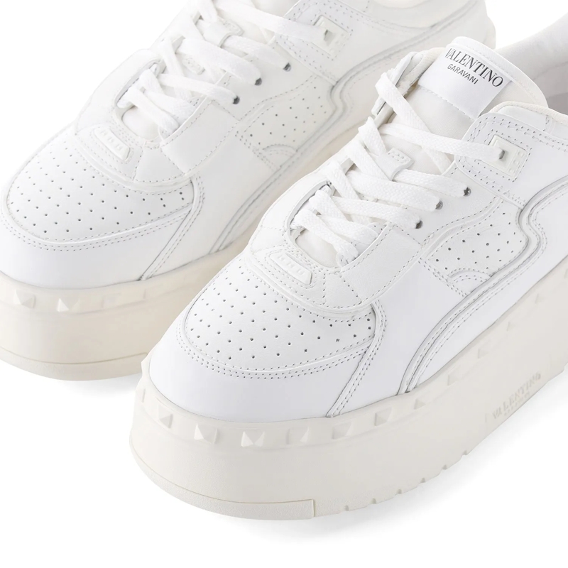Valentino Garavani Schnürschuhe Plateau-Sneaker Freedots XL weiß(Image 4)