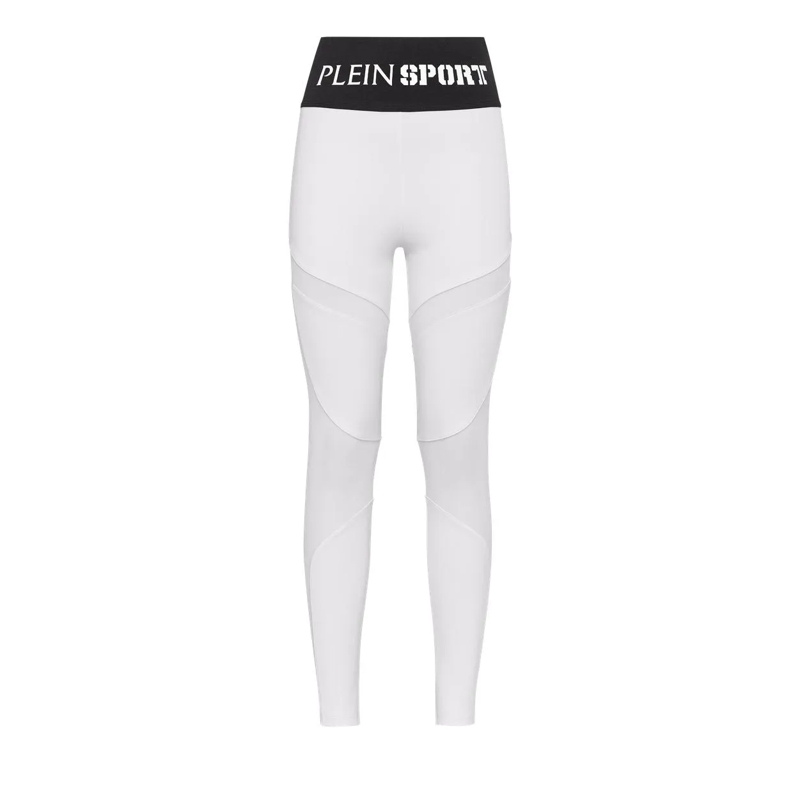 Plein Sport Leggings Leggings Multicut weiss(Image 4)
