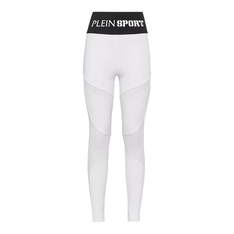 Plein Sport Leggings Leggings Multicut weiss