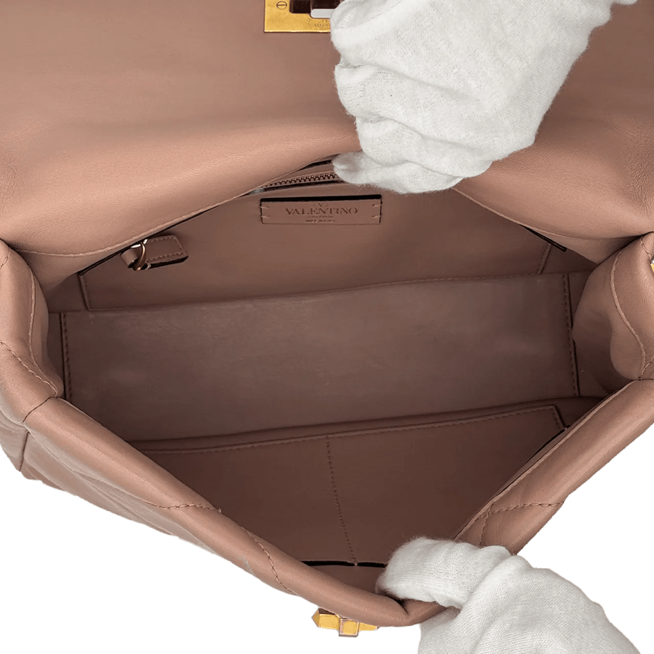 Thumbnail - Valentino Garavani Crossbody Bags - Valentino Roman Stud - Nude - Gr. unisize - in Beige - für Damen