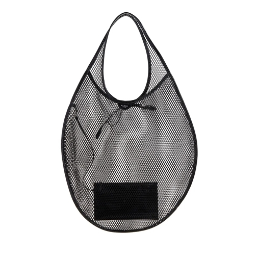 Alaia One Piece Extra Large Noir Hobo Bag