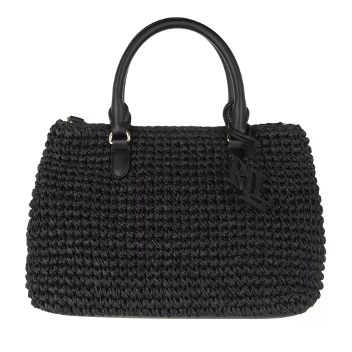 Lauren Ralph Lauren Marcy Ii Satchel Mini Black/Black Basket Bag
