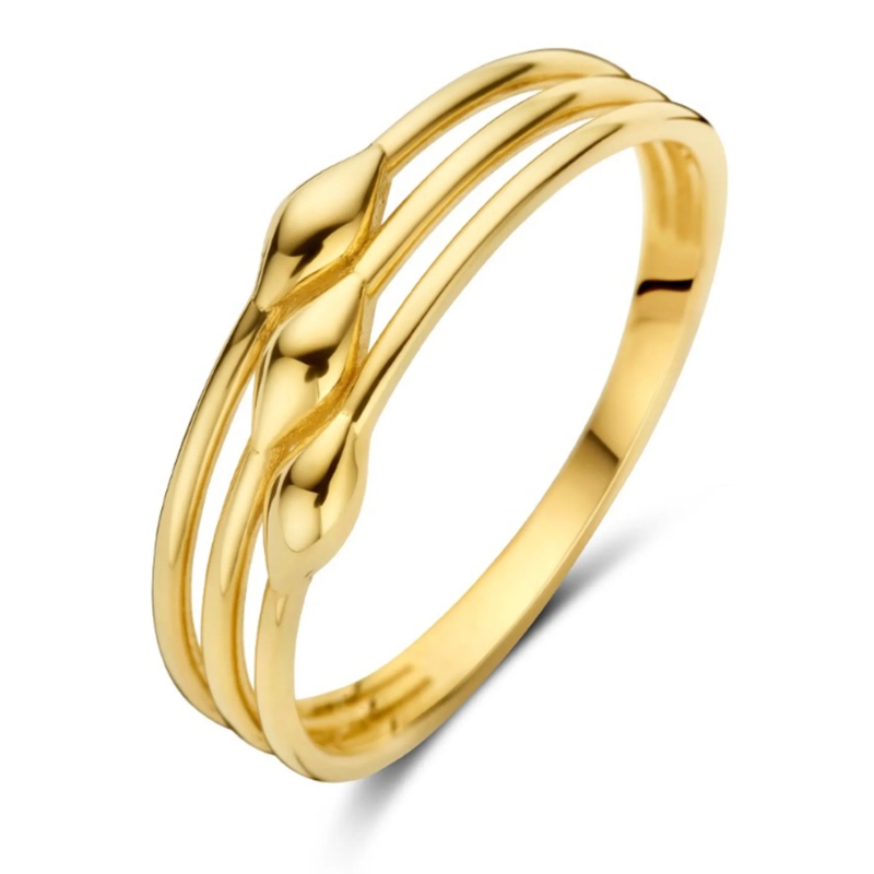 Jackie Gold Bague Ring Gold