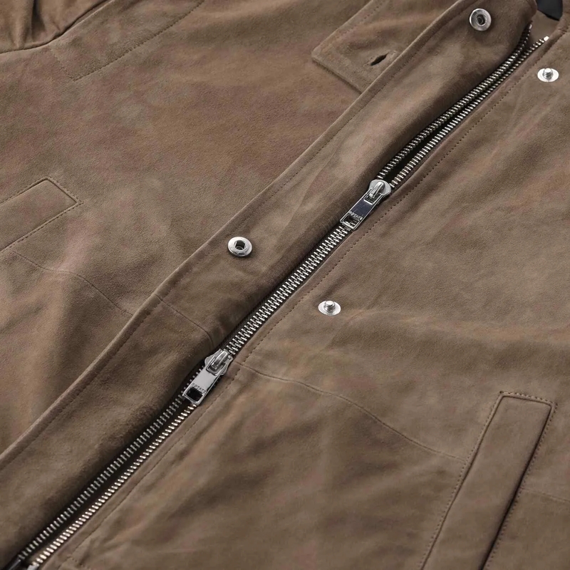 Rotate Veste de transition Oversized Lederjacke braun(Image 3)