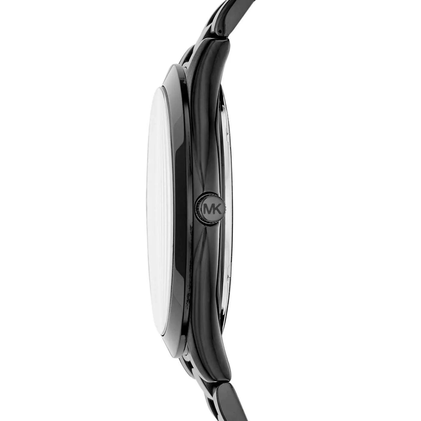 Michael Kors Michael Kors Slim Runway herren Uhr Schwarz MK8507 Schwarz Montre a quartz