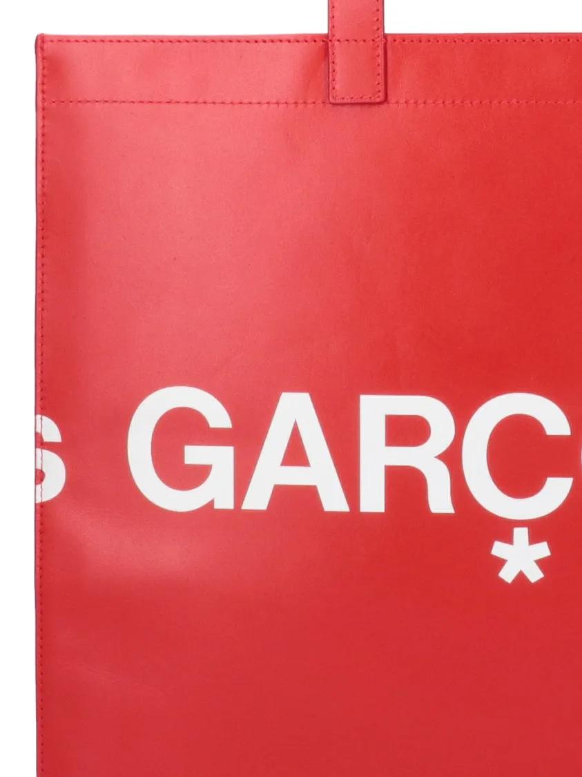 Thumbnail - Comme des Garcons Shopper & Totes - "Logo" Wallet Tote Bag - Gr. unisize - in Rot - für Damen