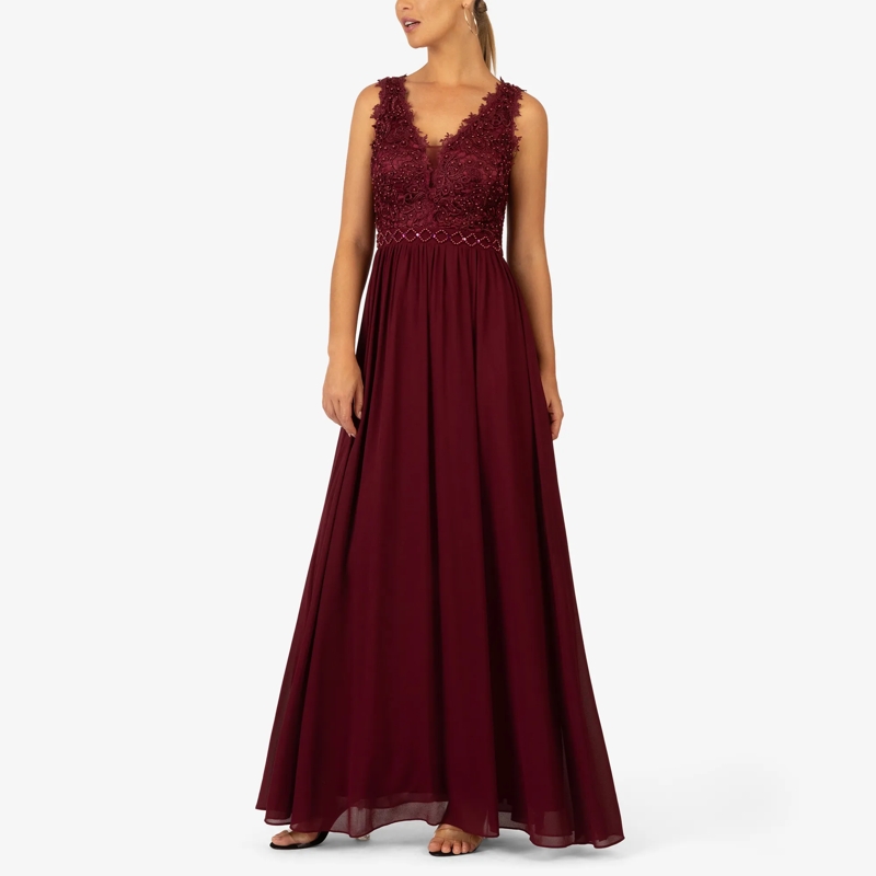 Kraimod Abendkleid Kleid bordeaux(Image 3)