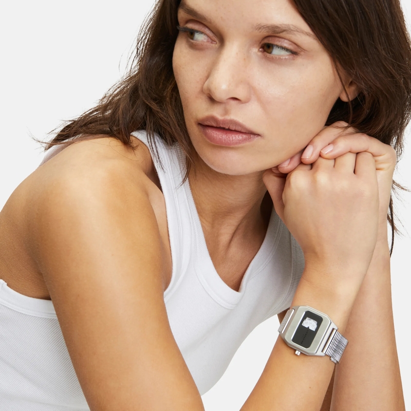 Liebeskind Berlin Quarzuhr Edelstahl Vinyl Vision silber(Image 2)