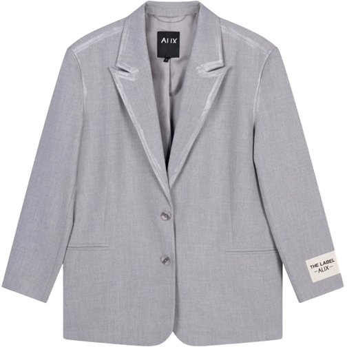 ALIX Blazer Alix The Label Foil Stripe Blazer Blazers Lichtgri grau