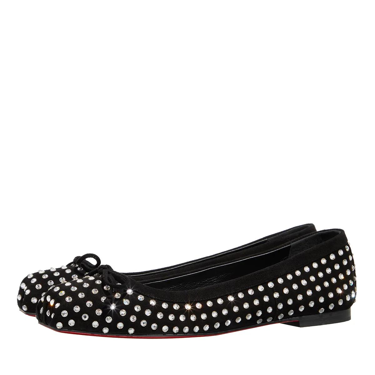 Christian Louboutin Loafers & Ballerinas - Mamadrague Strass Boum - Gr. 37 (EU) - in Schwarz - für Damen