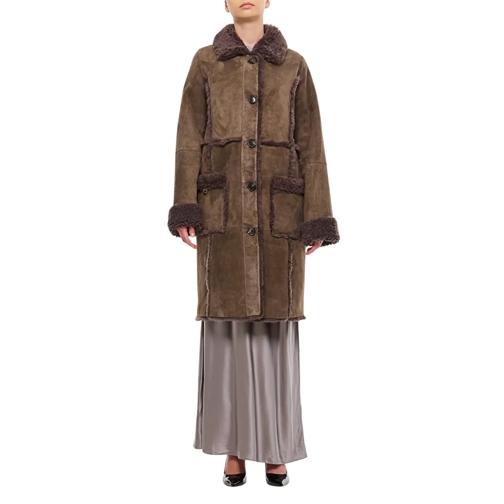 Saks Potts Emma Long Coat Grey 