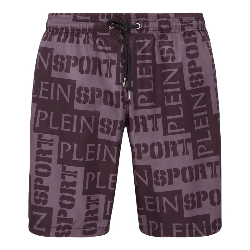 Plein Sport Shorts Badehose schwarz