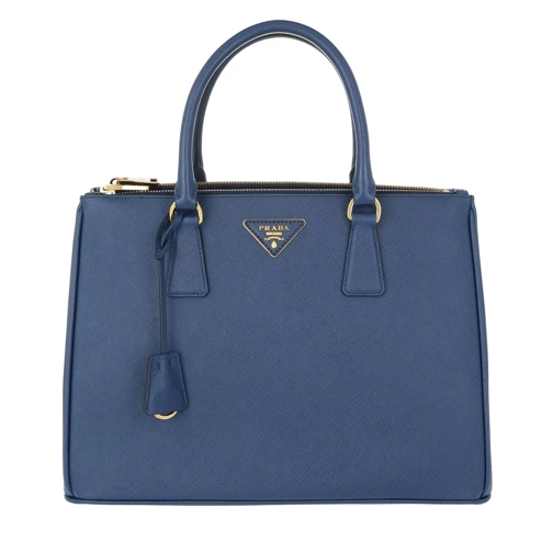 Prada Galleria Tote Bag Saffiano Lux Bluette Draagtas
