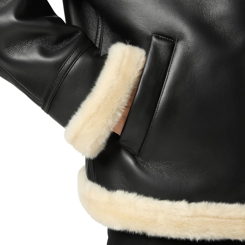 Philipp Plein Lederjacke Jacke schwarz(Image 2)