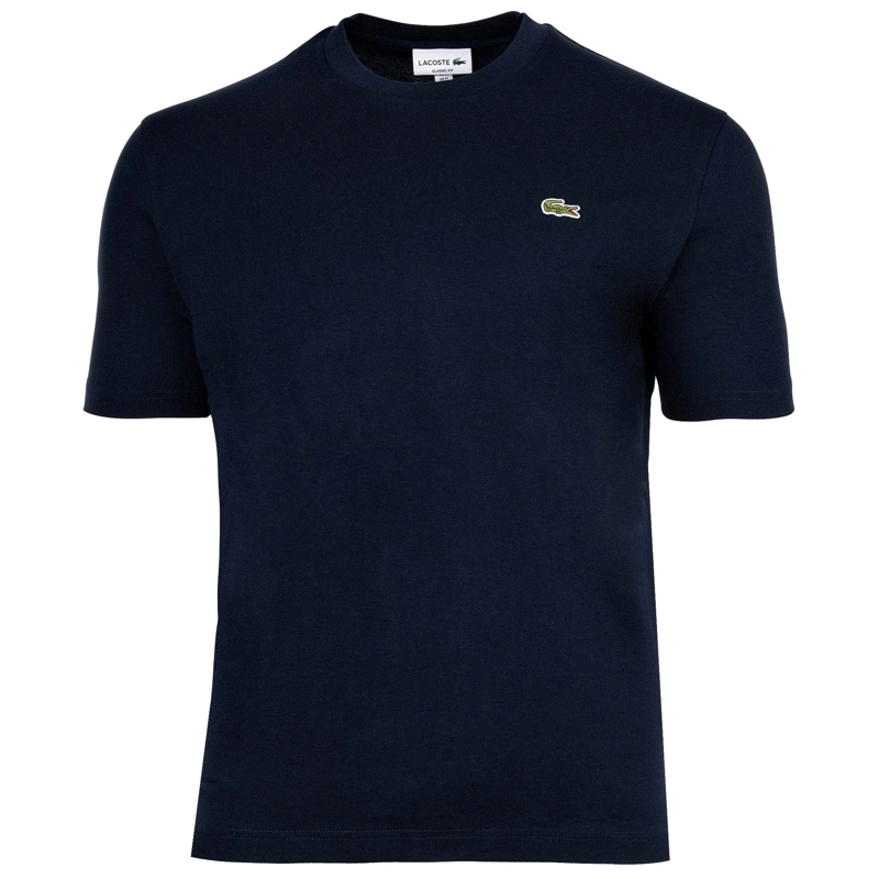 Lacoste Hemd Lacoste LACOSTE Herren T-Shirt, Rundhals - Classic blau