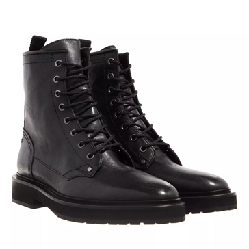 Lace biker store boots