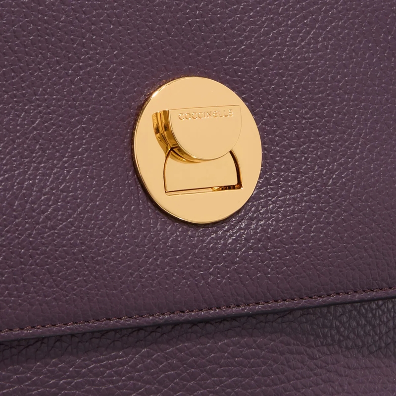 Coccinelle Crossbody Bag Boheme Grana Double Prune/Ribes(Image 4)