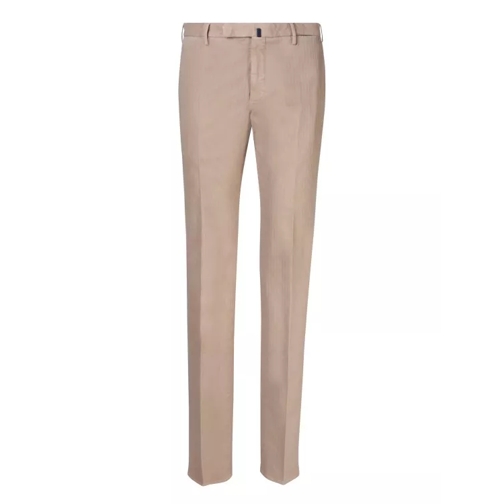 Incotex Cotton Trousers Pink 