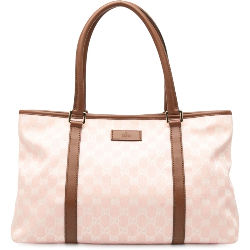Gucci Shopper GG Canvas Tote rose