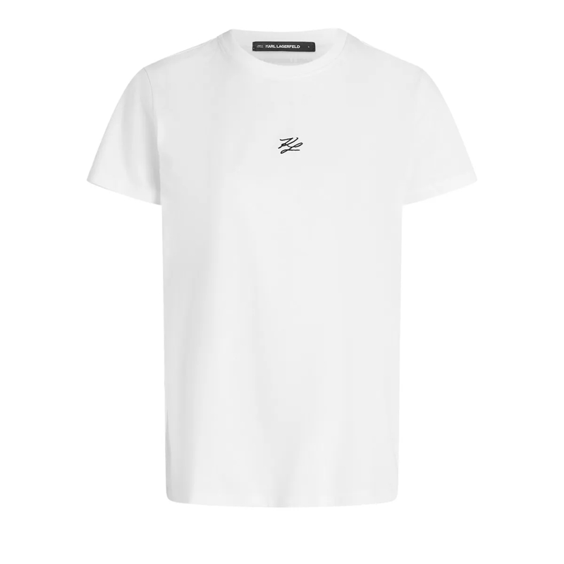 Karl Lagerfeld T-Shirt Autograph T-Shirt T-shirt weiss