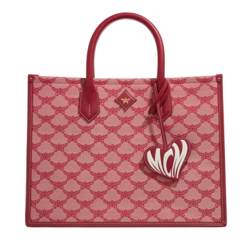 Red and discount black mcm tote