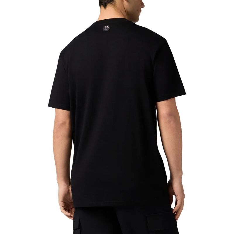 Philipp Plein T-Shirt Round Neck T-Shirt Wind Rose Skull Stones schwarz(Image 2)