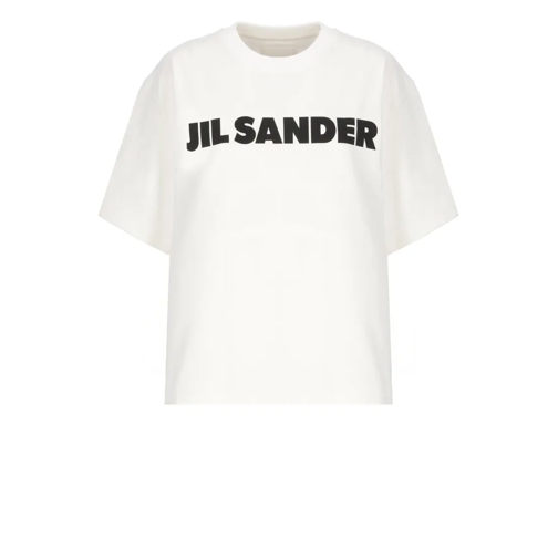 Jil Sander T-Shirts White Cotton T-Shirt With Logo White