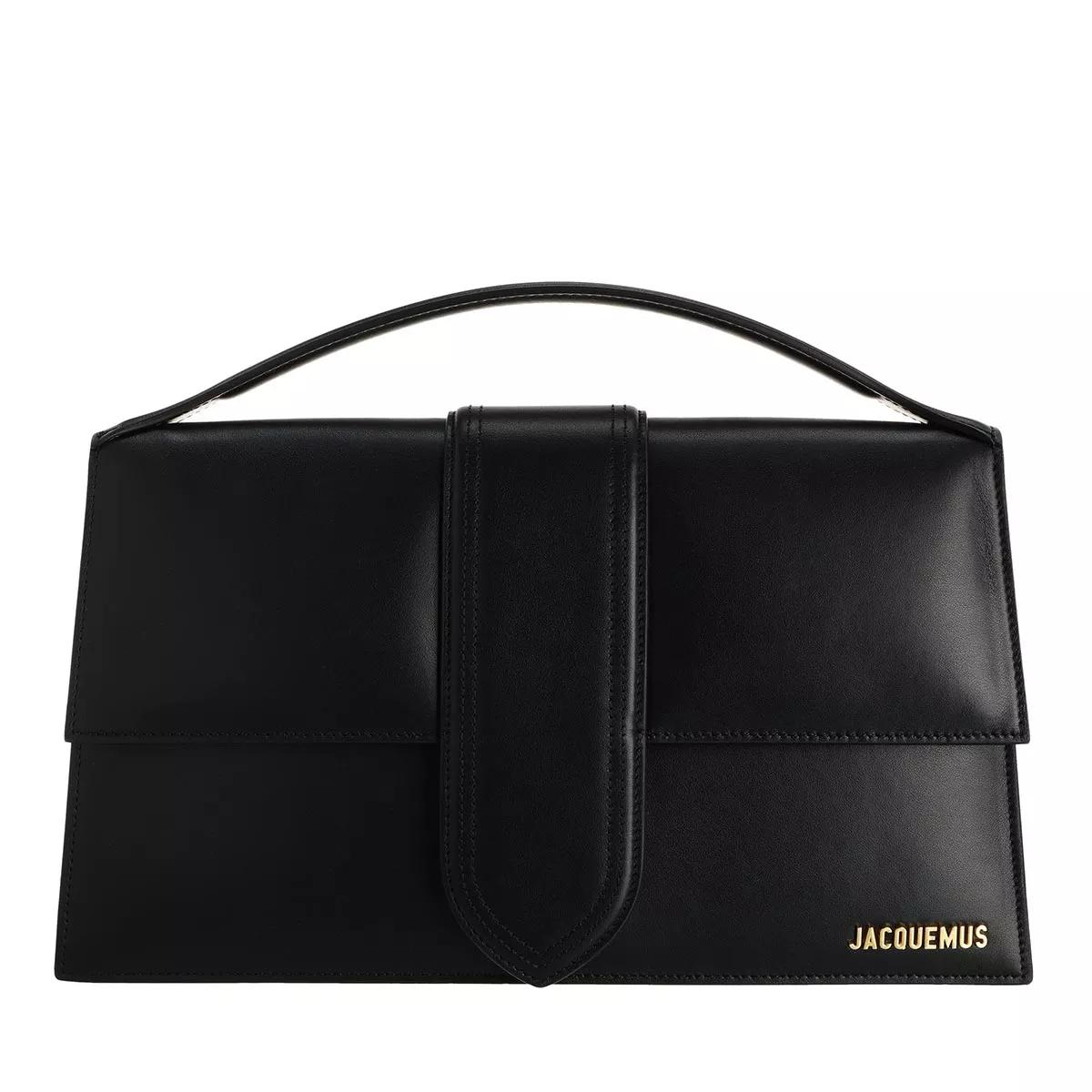 Jacquemus Satchel Bag - Le Bambinou Envelope Handbag Leather - Gr. unisize - in Schwarz - für Damen