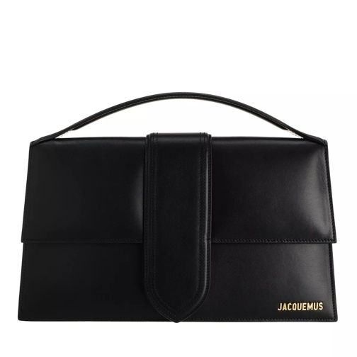 Jacquemus Le Bambinou Envelope Handbag Leather Black Axelremsväska