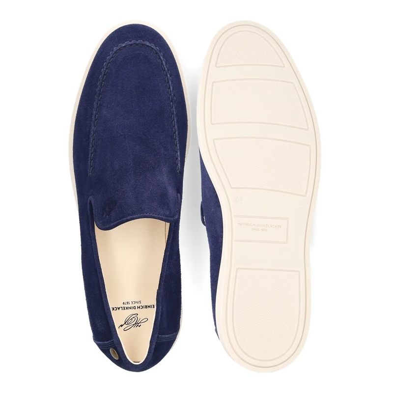Heinrich Dinkelacker Loafer Loafer Genua Plain Loafer V blau(Image 4)
