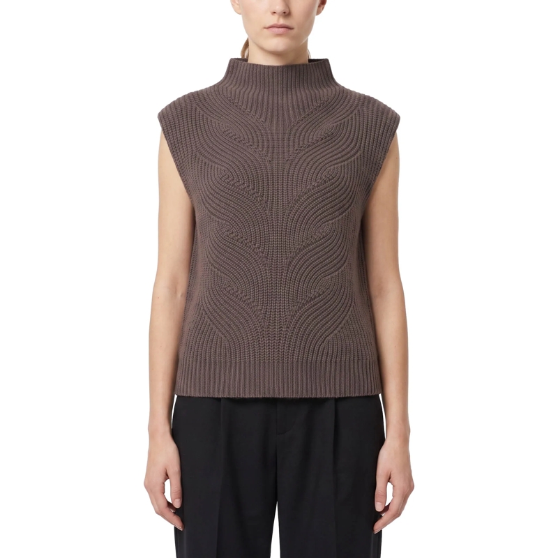 Herno Pullover Pullunder aus reiner Wolle braun(Image 2)