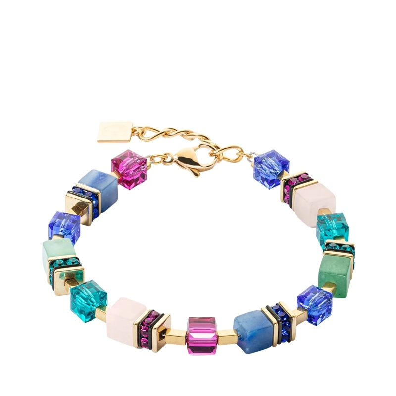 COEUR DE LION Armband GeoCUBE® Precious Statement Armband bunt