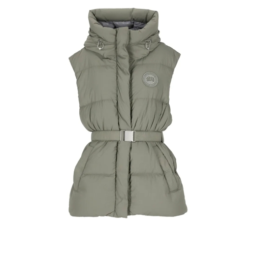 Canada Goose Overgangsjas Rayla Padded And Quilted Sleeveless Green