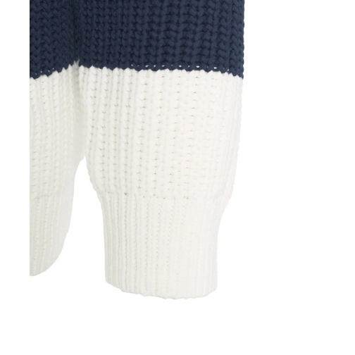 LIU JO Hauts à manches longues Oversize knit sweater weiß (Image 4)