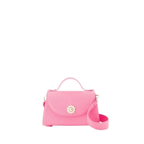 Simone Rocha Sac à bandoulière Valentine Shoulder Bag - Leather - Pink Pink