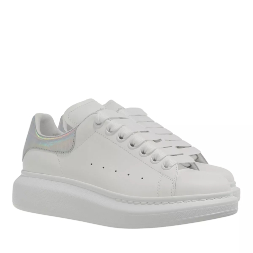Alexander McQueen Oversized Sneaker White/Silver Low-Top Sneaker