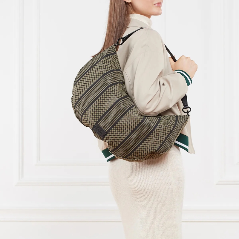 Lala Berlin Weekender Big Bag Muriel 2.0 Heritage Stripe Black (Image 2)