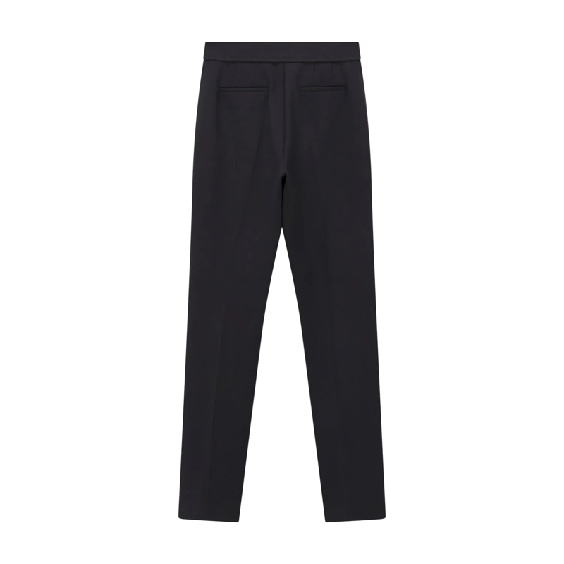Valentino Garavani Stoffhose Regular-Fit Hose aus Wolle schwarz(Image 3)