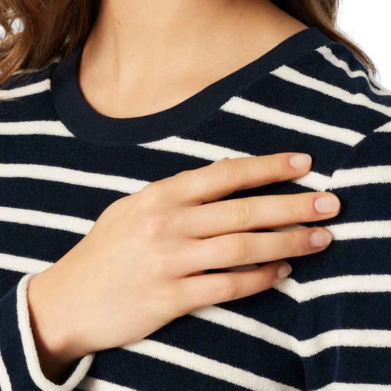 SCHIESSER  SCHIESSER SCHIESSER Damen Schlafanzug, lang - Frot blau(Image 7)