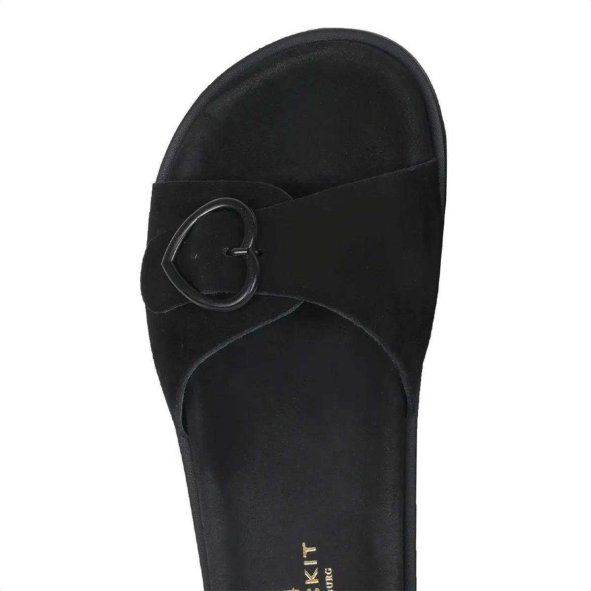Thumbnail - Crickit Slipper & Pantoletten - Sandale RILANA - Gr. 40 (EU) - in Schwarz - für Damen