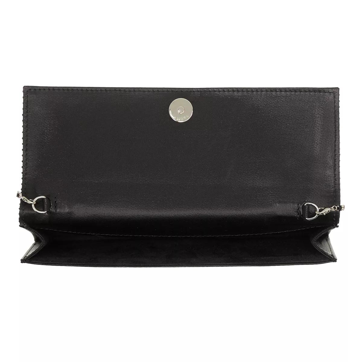 Gedebe Clutches Crystal Envelope in zwart