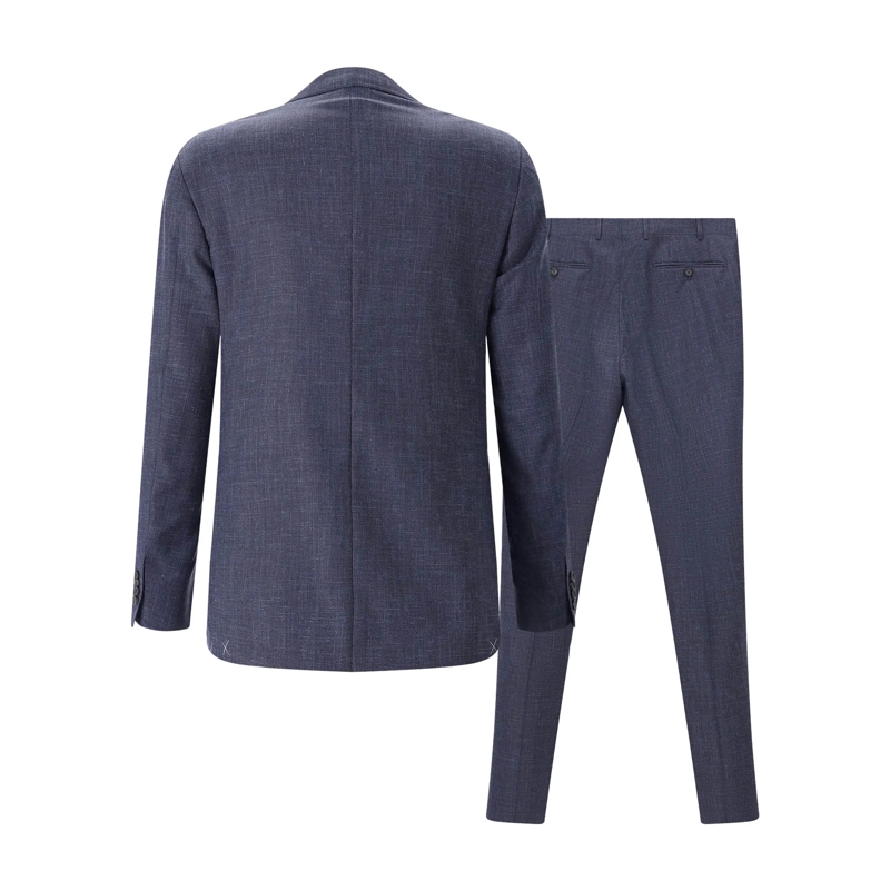 Canali Anzugkombination Zweiteiliger Anzug Kei aus Wollmix blau(Image 2)