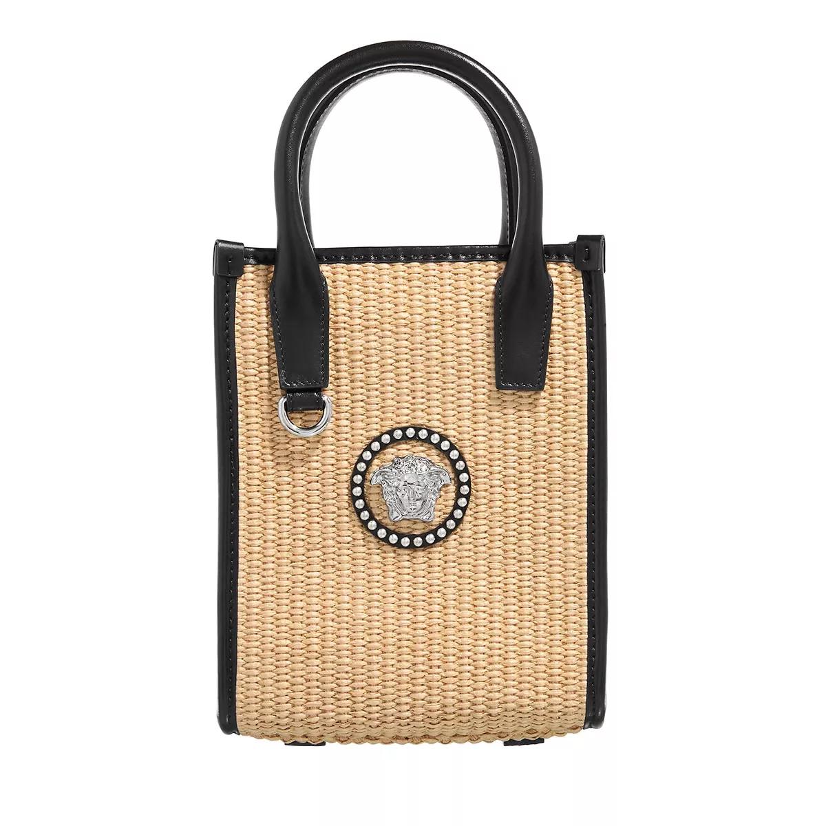 Versace Crossbody Bags - La Medusa Logo Tote - Gr. unisize - in Beige - für Damen