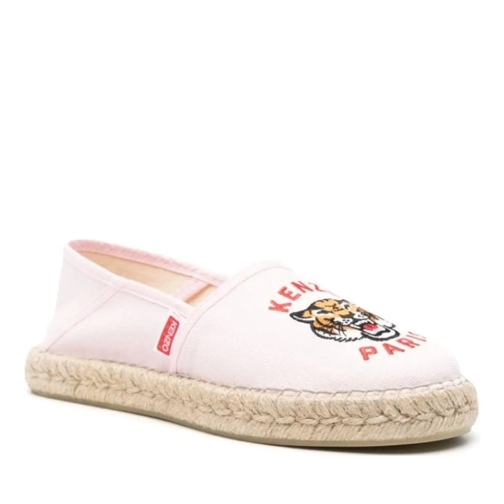 Kenzo Low-Top Sneaker Tiger Logo Slip-on Espadrilles rose