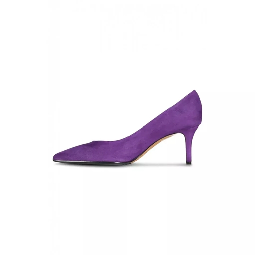 Fabio Rusconi Escarpin Pumps Milly-Oscar aus Veloursleder Lila (Image 2)