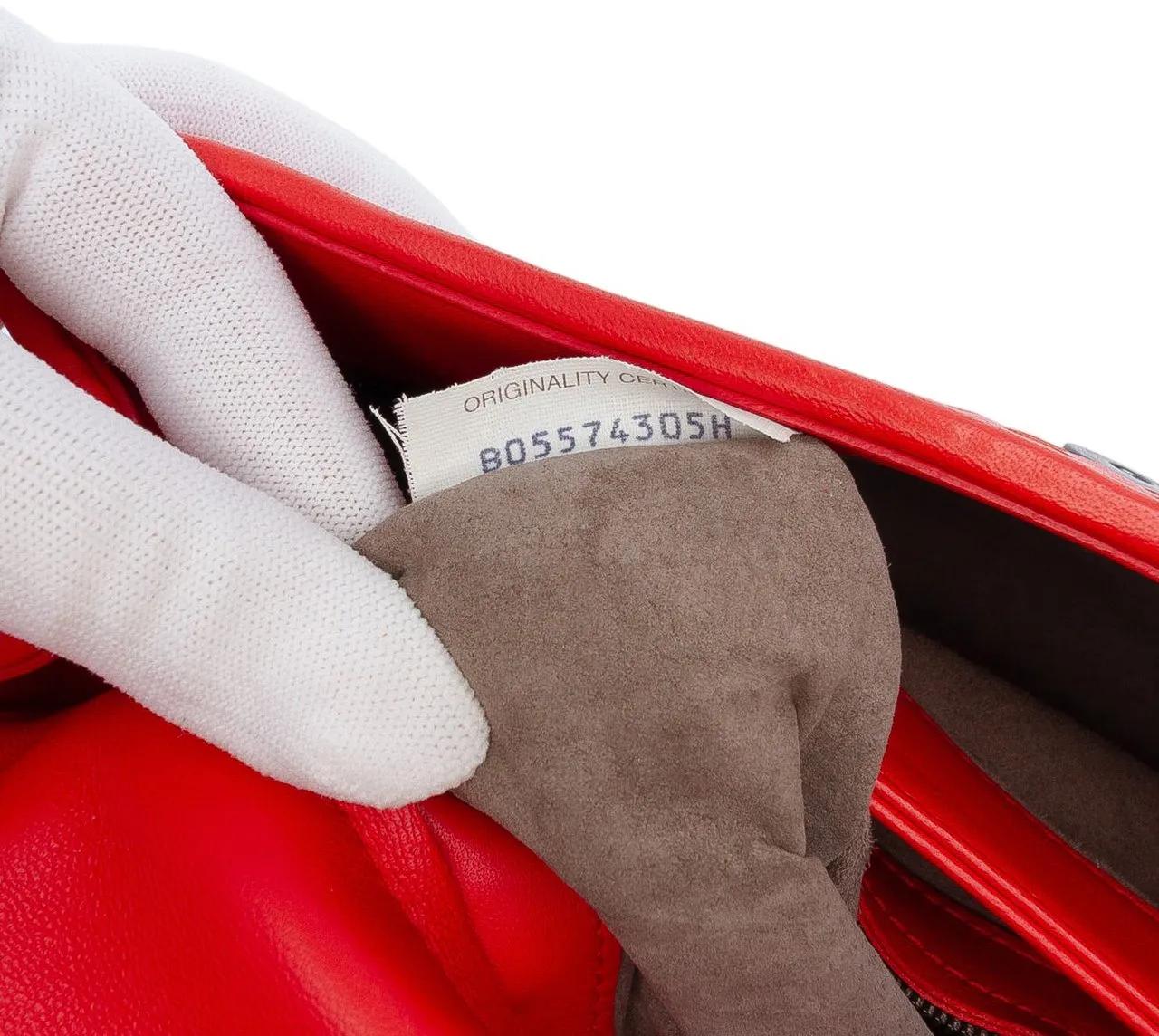 Thumbnail - Bottega Veneta Hobo Bags - Small Nappa Intrecciato Olimpia Shoulder Bag - Gr. unisize - in Rot - für Damen