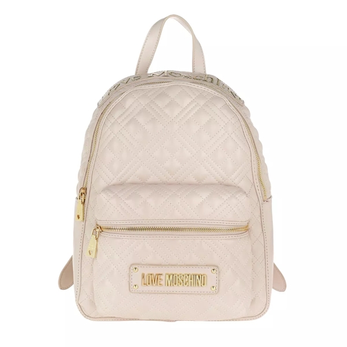 Love Moschino Quilted Handle Bag Avorio Rugzak