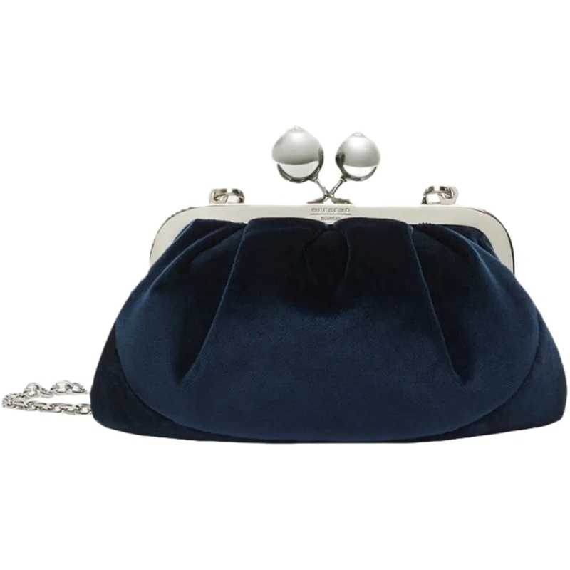 Max Mara Tote Bags Blu Marino blau